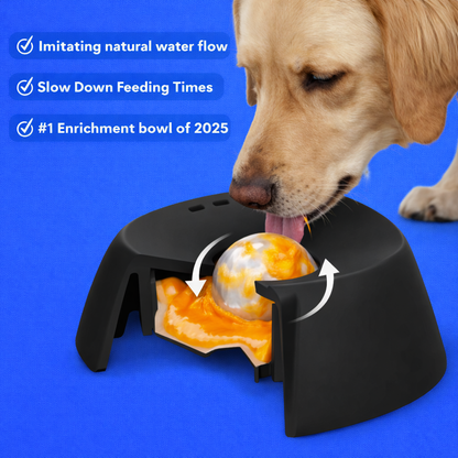 Calming Lick Bowl by PetHaven