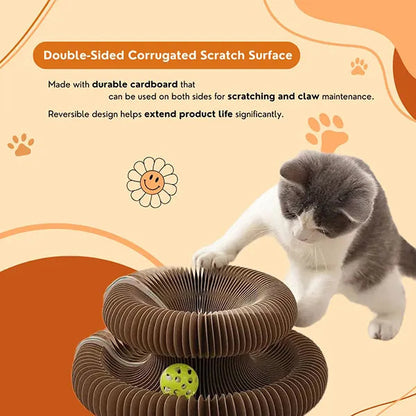 KITTYSPIN™ | 2-IN-1 SCRATCHER & SPINNING TOY